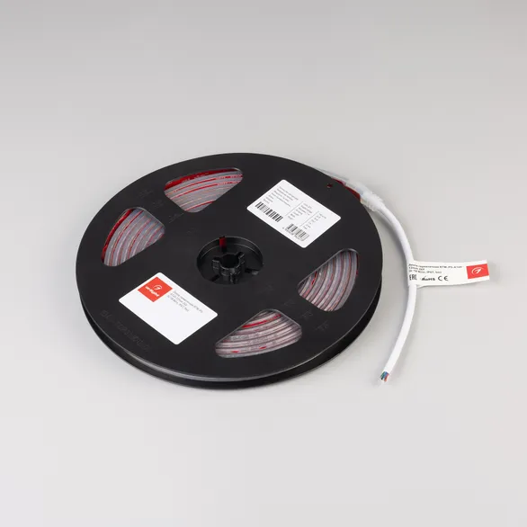 Светодиодная лента герметичная RTW-PS-A140-12mm 24V Day4000 (4-18 W/m, IP67, 5m) (Arlight, CRI>90)