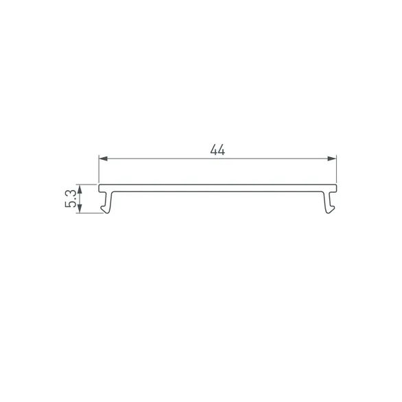 Экран ARH-LINE-2448-2000 CLEAR-PM (Arlight, Пластик)