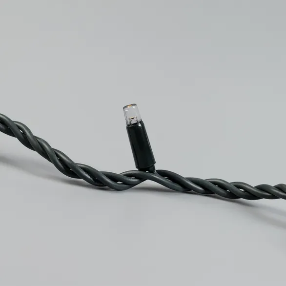Светодиодная гирлянда ARD-STRING-PRO-10000-GREEN-100LED-FLASH WARM (230V, 7W) (Ardecoled, IP65)