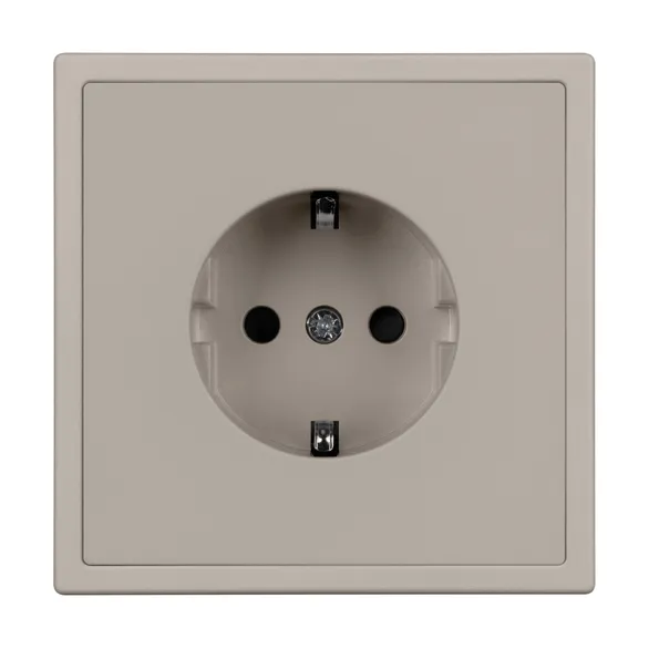 Механизм электрической розетки SCT-NOBE-MEU1-SFPL-CA (230V, 16A) (Arlight, Кашемир)