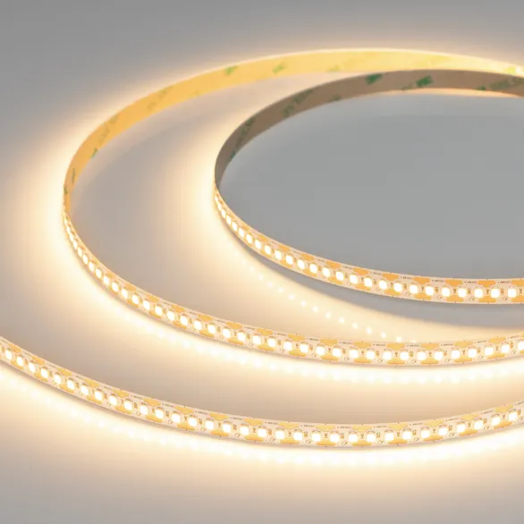 Светодиодная лента UL-A180-10mm 48V Warm3000-CX2 (19 W/m, IP20, 10m) (Arlight, 7 лет)