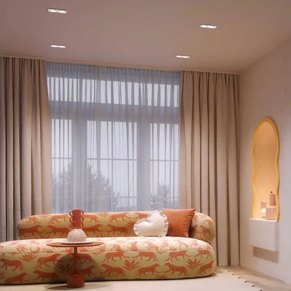 Светильник MS-FLOW-BUILT-R85-6W Day4000 (WH, 55 deg, 230V) (Arlight, IP20 Металл, 5 лет)