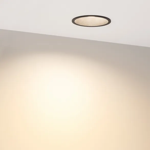 Светильник MS-BREEZE-BUILT-R82-9W Warm3000 (BK, 80 deg, 230V) (Arlight, IP20 Металл, 3 года)