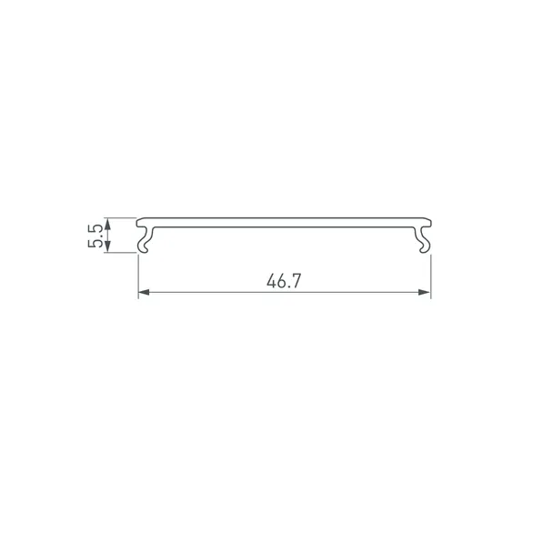 Экран LINE-5075-HONEYCOMB-2000 OPAL (Arlight, Пластик)