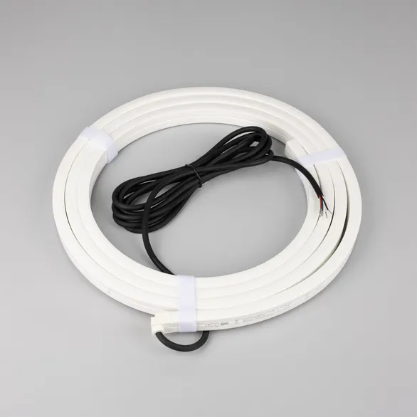 Светодиодная лента герметичная NOVA-SIDE-PU-B84-12x20mm 24V RGB-Day (15 W/m, IP68, 3m, wire x1) (Arlight, Полиуретан)