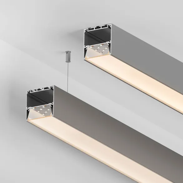 Профиль SL-LINE-5050-2000 ANOD с рефлектором (Arlight, Алюминий)