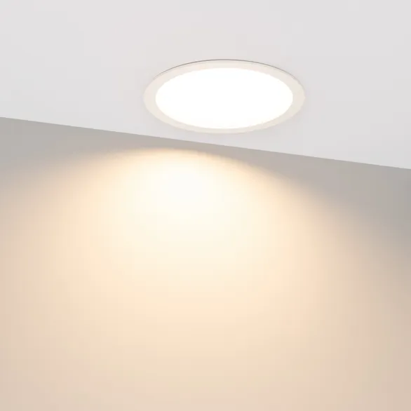 Светильник MS-DROP-BUILT-R158-30W Warm3000 (WH, 90 deg, 230V) (Arlight, IP54 Металл, 5 лет)