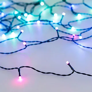 Светодиодная гирлянда Нить Смарт ARD-MOOD-CLASSIC-19650-CLEAR-132LED RGB (230V, 5.8W, Tuya Wi-Fi) (Ardecoled, IP65)