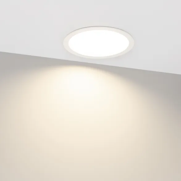 Светильник MS-DROP-BUILT-R158-30W Day4000 (WH, 90 deg, 230V) (Arlight, IP54 Металл, 5 лет)