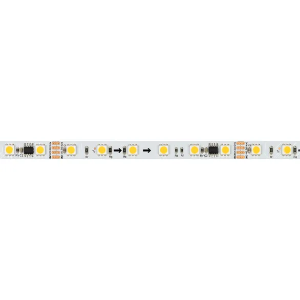 Светодиодная лента SPI-B60-10mm 24V Warm3000-PX6-RAM (15 W/m, IP20, 5060, 5m) (Arlight, бегущий огонь)