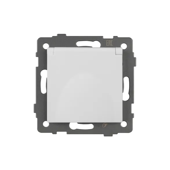 Механизм розетки влагозащищённый SCT-MCP-PL-WH-V (250V, 16A) (Arlight, -)