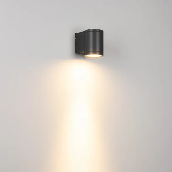 Светильник LGD-RAY-WALL-R65-9W Warm3000 (GR, 23 deg, 230V) (Arlight, IP65 Металл, 3 года)