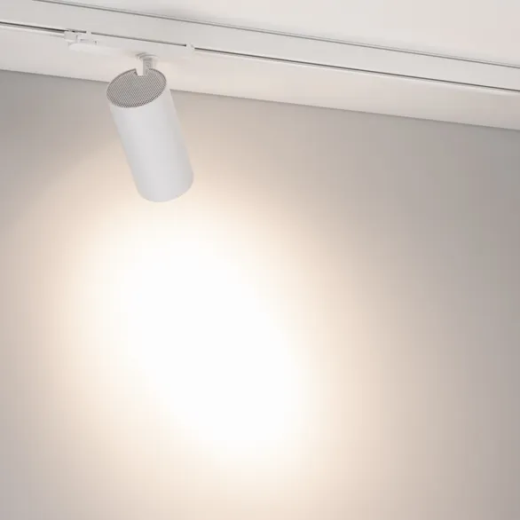 Светильник LGD-GERA-4TR-R74-20W Day4000 (WH, 15 deg, 230V) (Arlight, IP20 Металл, 5 лет)