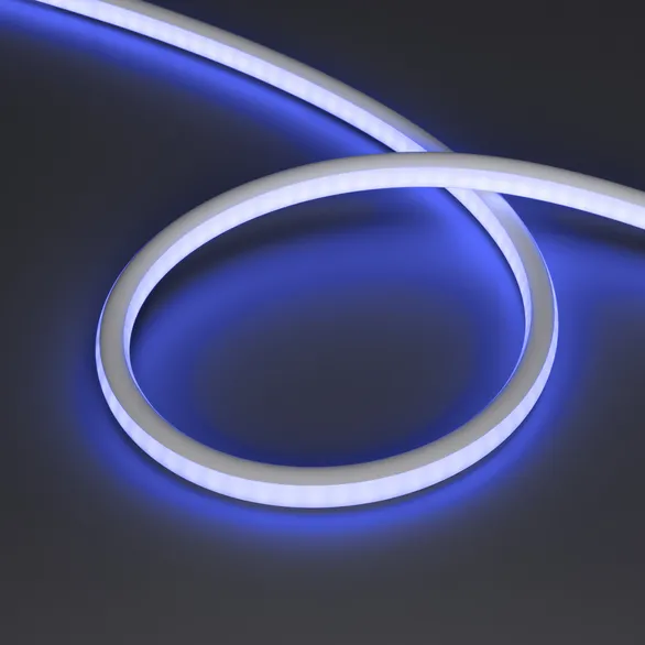 Светодиодная лента герметичная SPI-WAVE-TOP-G200-18x15mm 24V RGB PX2 (26 W/m, IP54, 5m, wire x1) (Arlight, Вывод прямой, 3 года)