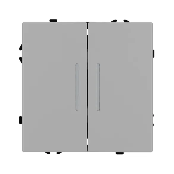 Механизм выключателя двухклавишный проходной LED SWT-NOBE-MKP2-SFPL-L-IS (230V, 10A) (Arlight, -)
