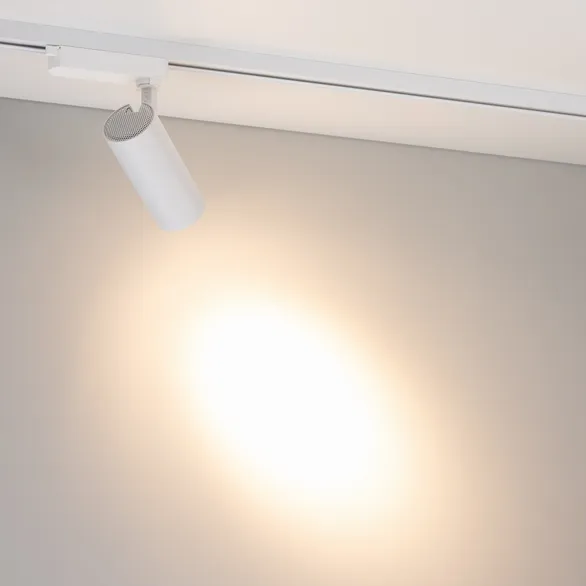 Светильник LGD-GERA-2TR-R60-15W Warm3000 (WH, 15 deg, 230V) (Arlight, IP20 Металл, 5 лет)