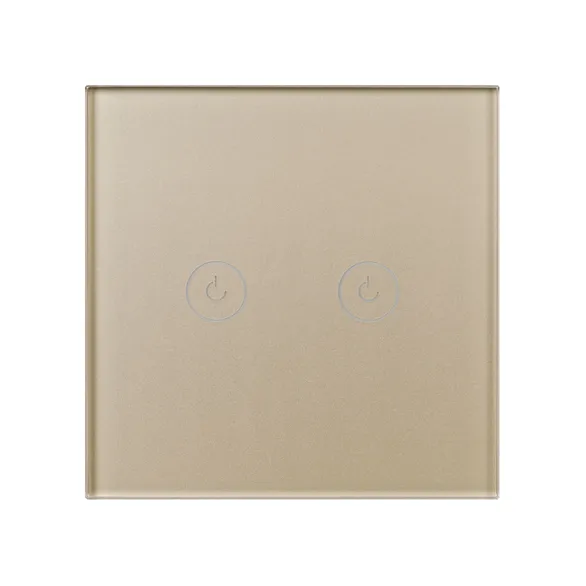 Выключатель сенсорный SWT-OMALI-S02-ZB-GD (250V, 10A, Zigbee) (Arlight, Стекло)