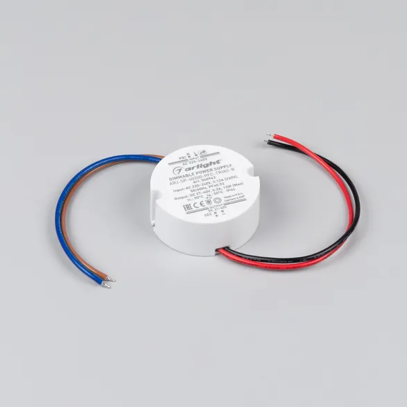 Блок питания ARJ-SP-40300-PFC-TRIAC-R (12W, 27-40V, 300mA) (Arlight, IP44 Пластик, 5 лет)