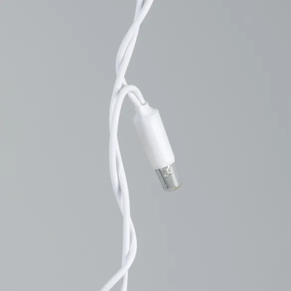 Светодиодная гирлянда ARD-EDGE-CLASSIC-2400x600-WHITE-88LED-FLASH WARM (230V, 6W) (Ardecoled, IP65, 1 год)