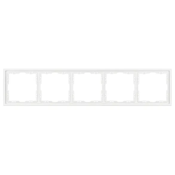 Рамка пластиковая FRM-NOBE-SFPL-5-WH (Arlight, -)