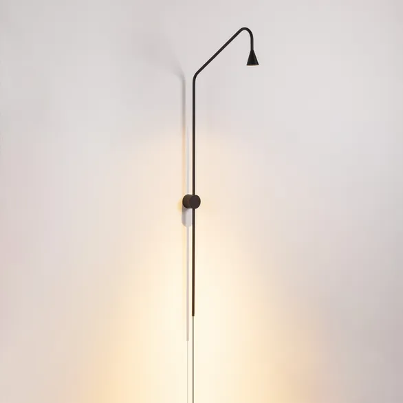 Светильник SP-RINAR-WALL-5W Warm3000 (BK, 36 deg, 230V) (Arlight, IP20 Металл, 5 лет)