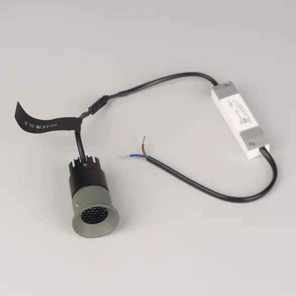 Светильник безрамочный DL-INTRAL-R39-6W Day4000 (Серо-зеленый RAL7009, 50 deg, 230V) (Arlight, IP20 Металл, 5 лет)
