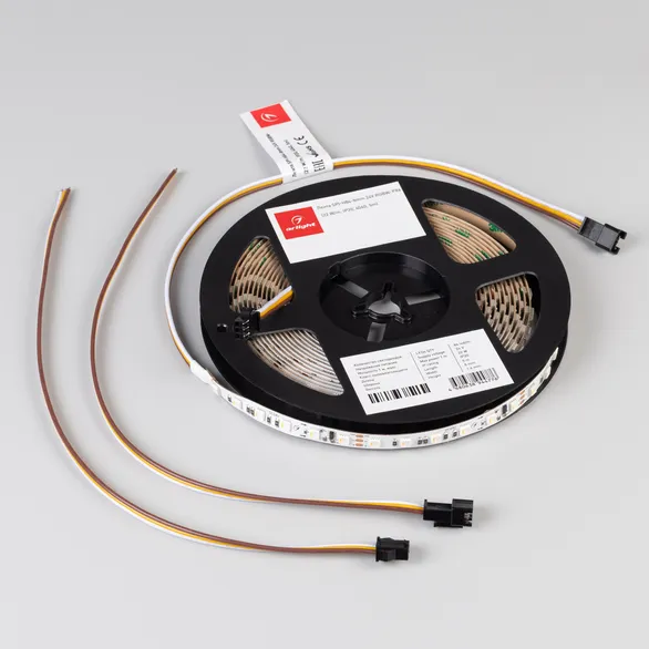 Светодиодная лента SPI-H84-8mm 24V RGBW-Day-PX6 (22 W/m, IP20, 4040, 5m) (Arlight, -)