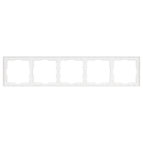 Рамка пластиковая FRM-NOBE-SFPL-5-WH (Arlight, -)