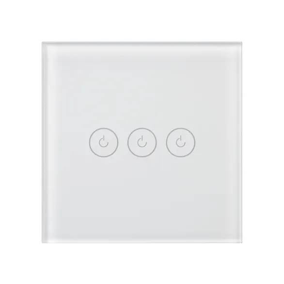 Выключатель сенсорный SWT-OMALI-S03-ZB-WH (250V, 10A, Zigbee) (Arlight, Стекло)