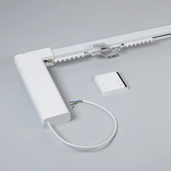 Карниз для штор с электроприводом ECK-IND-RF-4M (Arlight, IP20 Металл, 3 года)