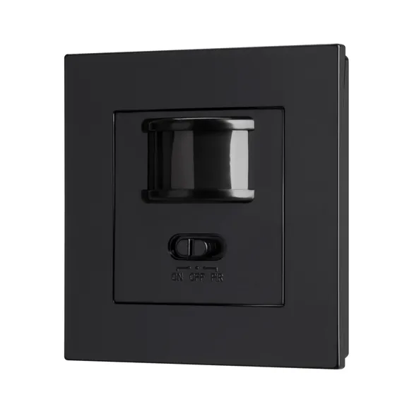 Датчик движения PRIME-PIR-BUILT-200W-BK (230V, 0.87A, MULTI, IP20) (Arlight, Пластик, 5 лет)