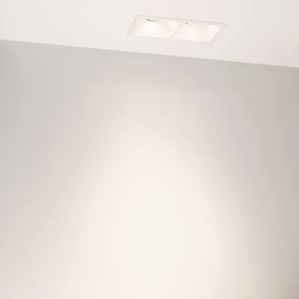 Светильник MS-FLOW-BUILT-S157x85-2x12W Day4000 (WH, 55 deg, 230V) (Arlight, IP20 Металл, 5 лет)