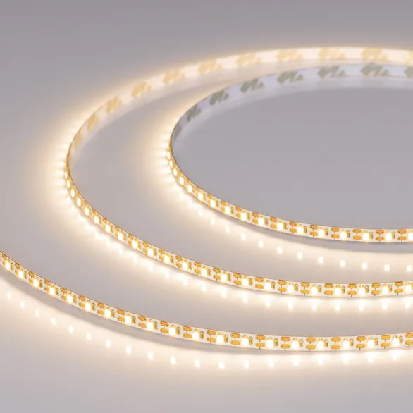 Светодиодная лента FC-M160-4mm 24V Warm3500-CX1 (10 W/m, IP20, 5m) (Arlight, резка 1 светодиод)