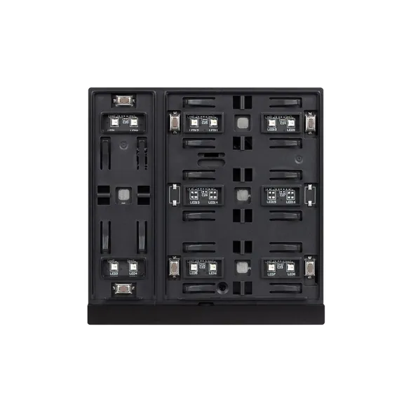 INTELLIGENT ARLIGHT Механизм панели KNX-303-22-IN Black (Bus) (IARL, IP20 Пластик, 2 года)