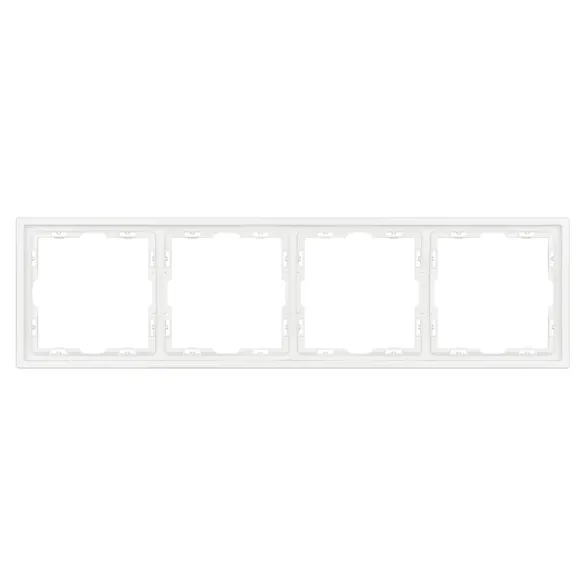Рамка пластиковая FRM-NOBE-SFPL-4-WH (Arlight, -)