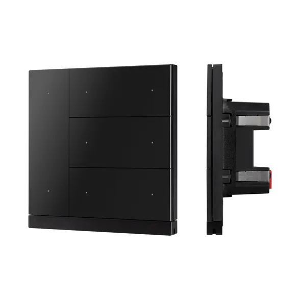 INTELLIGENT ARLIGHT Механизм панели KNX-304-22-IN Black (Bus) (IARL, IP20 Пластик, 2 года)