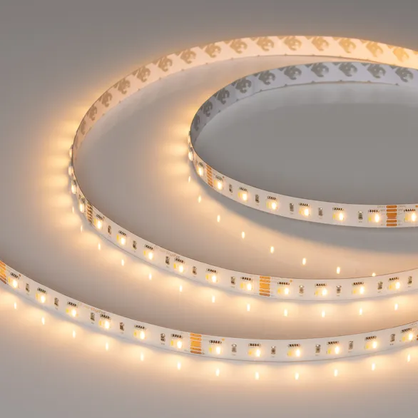 Светодиодная лента RT-B60-12mm 24V RGBW-MIX-5-in-1 (20 W/m, IP20, 5060, 5m) (Arlight, RGB-CCT, RGB-MIX, RGB-White MIX)