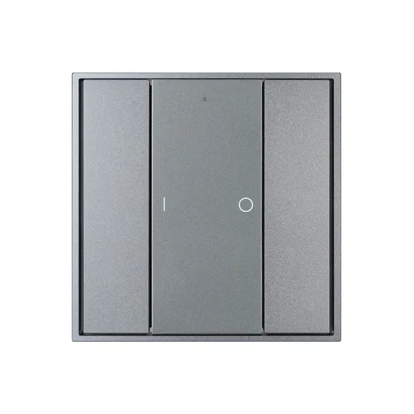 INTELLIGENT ARLIGHT Кнопочная панель DALI-201-23-1G-DIM-DT6-IN Silver (BUS, Frame) (IARL, IP20 Металл, 3 года)