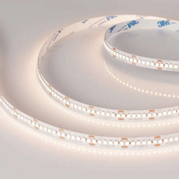 Светодиодная лента RT-A240-10mm 24V Day4000 (19.2 W/m, IP20, 3528, 5m) (Arlight, Открытый)