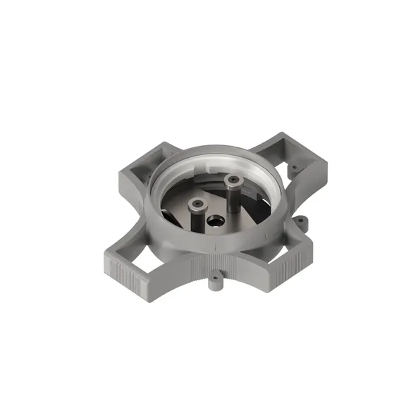 Вывод провода питания для натяжного потолка SPX-CAP-STRETCH-R64-C4 (Черный RAL9005) (Arlight, Металл)