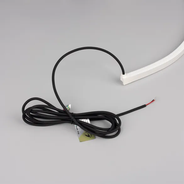 Светодиодная лента герметичная NOVA-TOP-PU-A120-16x15mm 24V White7200 (10 W/m, IP68, 1m, wire x1) (Arlight, Полиуретан)
