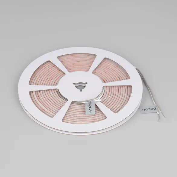 Светодиодная лента герметичная MICROLED-SEW-M320-3mm 24V Warm3000 (6 W/m, IP65, 5m) (Arlight, CRI>90)