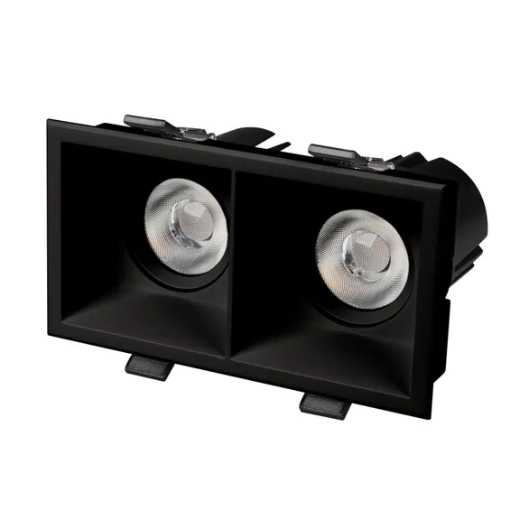 Светильник MS-FLOW-BUILT-S157x85-2x12W Day4000 (BK, 38 deg, 230V) (Arlight, IP20 Металл, 5 лет)