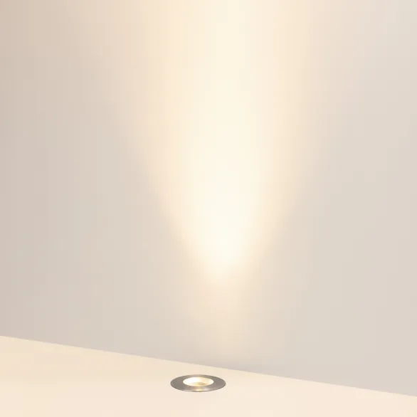 Светильник LTD-DAFNA-GROUND-R100-6W Warm3000 (SL, 10 deg, 230V) (Arlight, IP67 Металл, 5 лет)