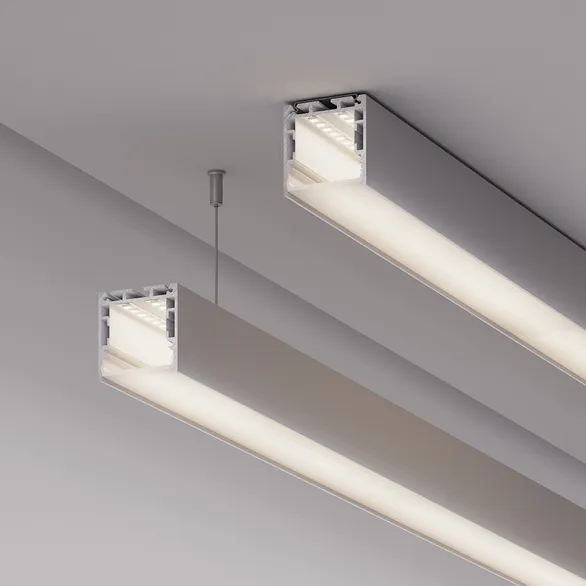 Профиль SL-LINE-3535-2000 ANOD с рефлектором (Arlight, Алюминий)