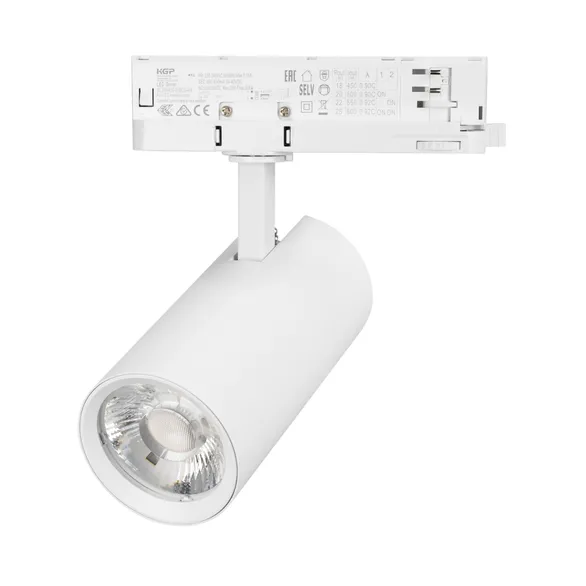 Светильник LGD-GERA-4TR-R74-20W Day4000 (WH, 24 deg, 230V) (Arlight, IP20 Металл, 5 лет)