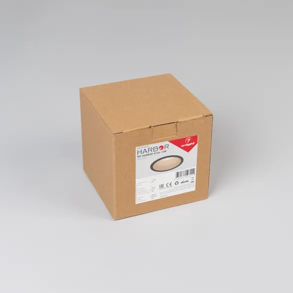 Светильник MS-HARBOR-R106-15W Day4000 (BK, 50 deg, 230V) (Arlight, IP20 Металл, 5 лет)