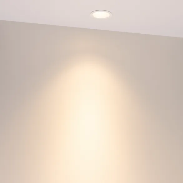 Светильник MS-ARADO-BUILT-R55-7W Warm3000 (WH-WH, 24 deg, 230V) (Arlight, IP20 Металл, 5 лет)