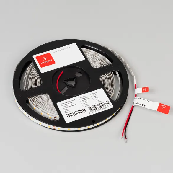 Светодиодная лента UL-A70-8mm 24V Day4000 (3 W/m, IP20, 10m) (Arlight, 7 лет)