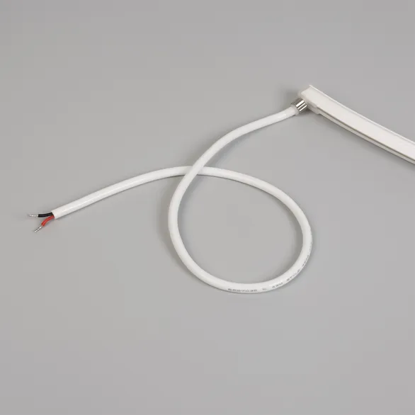 Светодиодная лента герметичная MOONLIGHT-3D-T-X544-10x10mm 24V Day4000 (8 W/m, IP67, 5m, wire x1) (Arlight, Вывод боковой, 5 лет)